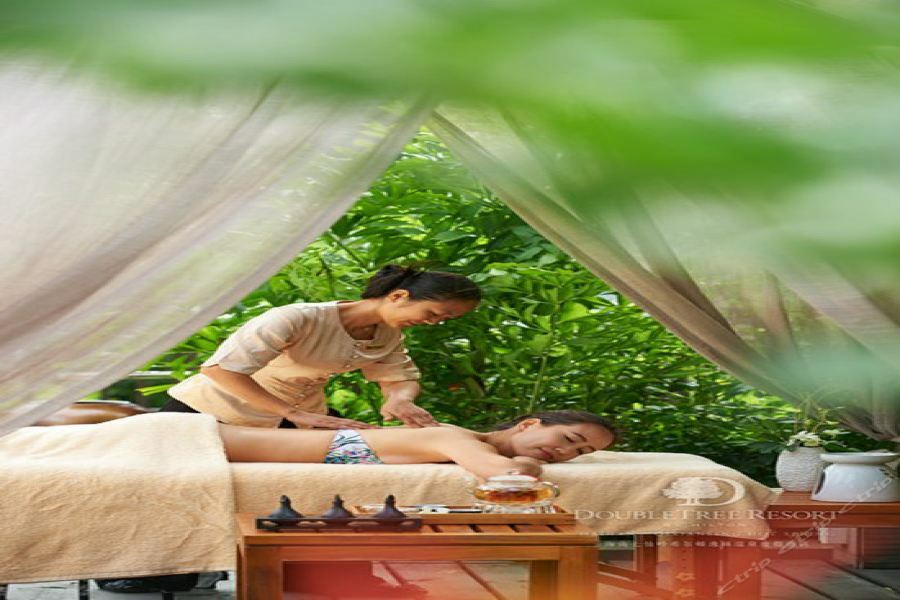Doubletree Resort By Hilton Hotel Hainan - Qixianling Hot Spring Baoting Bagian luar foto