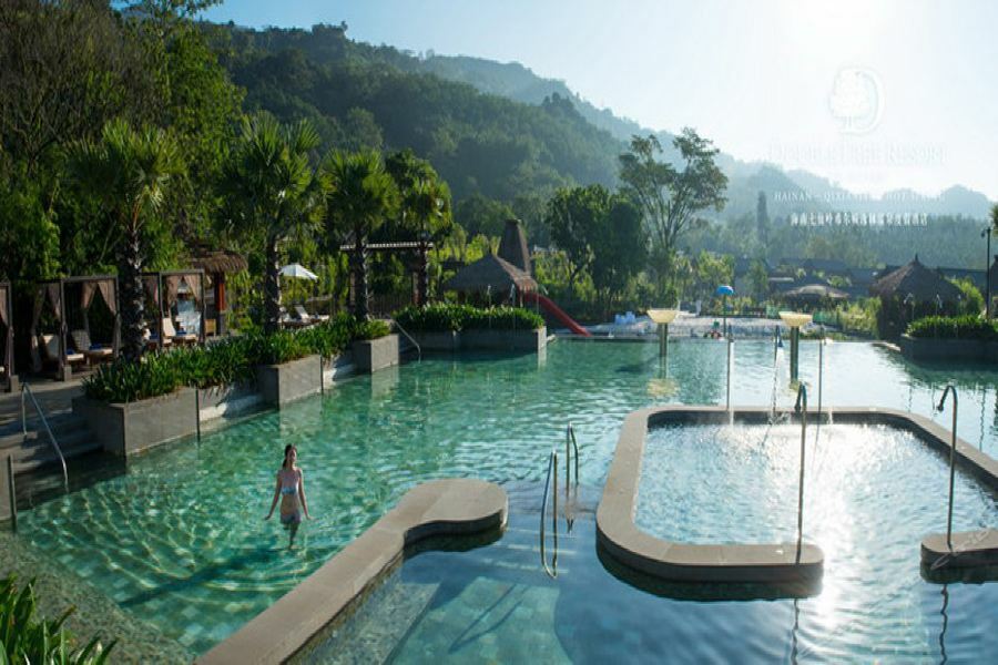 Doubletree Resort By Hilton Hotel Hainan - Qixianling Hot Spring Baoting Bagian luar foto